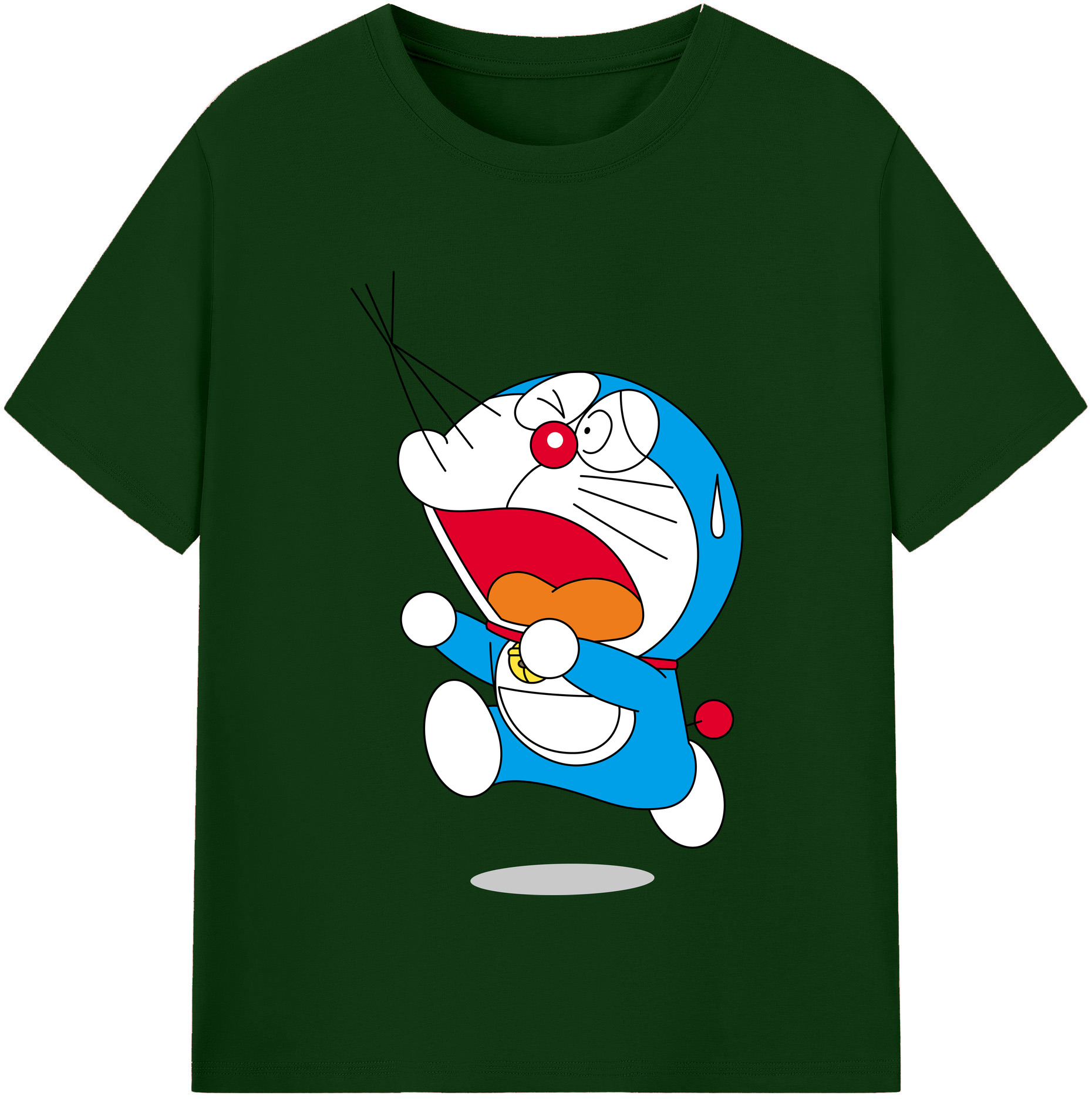 （画像用） ドラえもん Doraemon 綿100％半袖Tシャツ（フロントプリント）